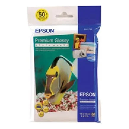 Фотопапір Epson, глянсова, A6 (10x15), 255 г/м2, 50 л, Premium Series (C13S041729)