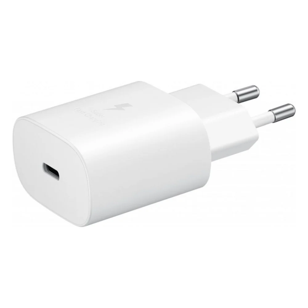 Зарядний пристрій Samsung EP-TA800XWEGRU 25W PD3.0 Type-C (White) (EP-TA800XWEGRU)