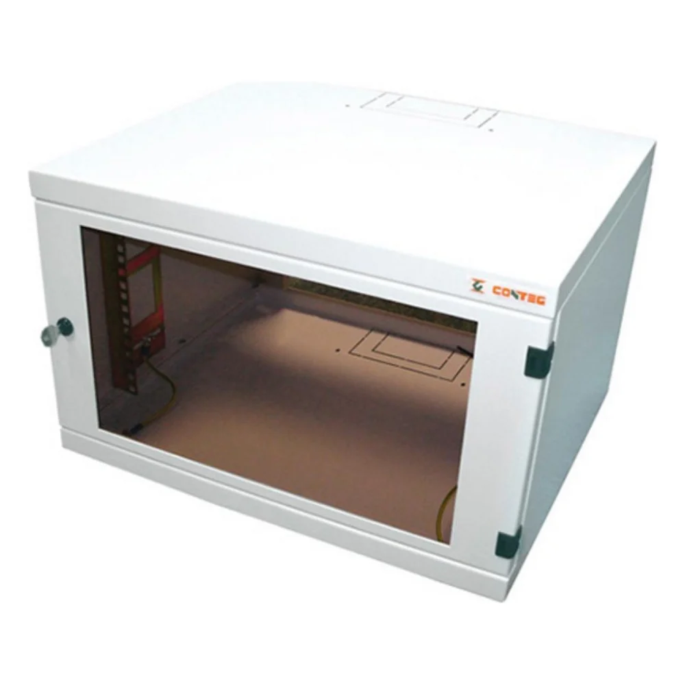 Шафа настінна Conteg 6U 600x400 removable side panels RAL7035 (RUN-06-60/40)