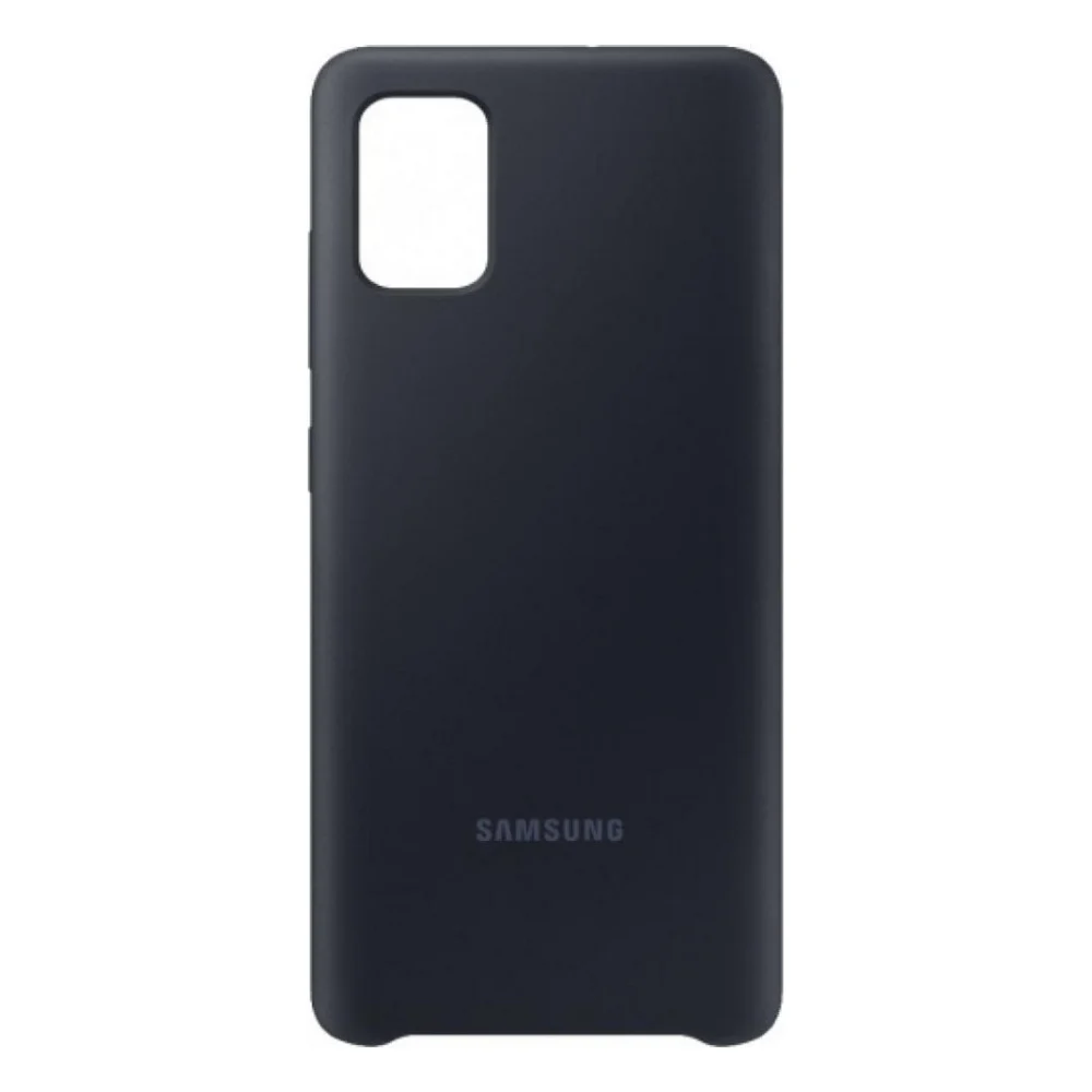 Чохол до моб. телефона Samsung Silicone Cover для смартфону Galaxy A51 (A515F) Black (EF-PA515TBEGRU)
