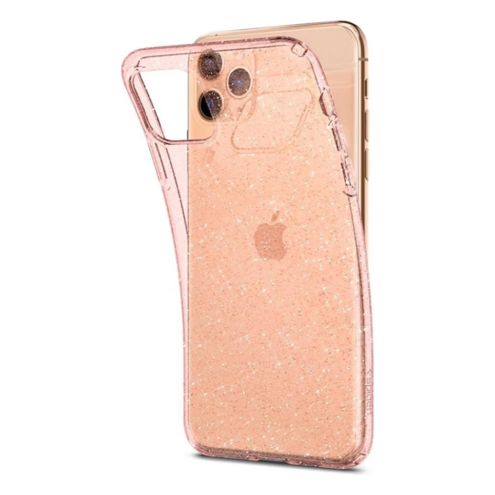 Чохол до моб. телефона Spigen iPhone 11 Pro Liquid Crystal Glitter, Rose Quartz (077CS27230) — фото 4