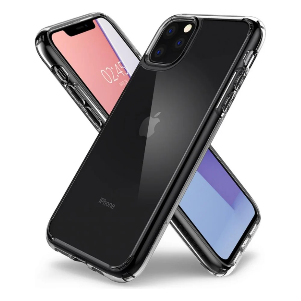 Чохол до моб. телефона Spigen iPhone 11 Pro Crystal Hybrid, Crystal Clear (077CS27114) — фото 3