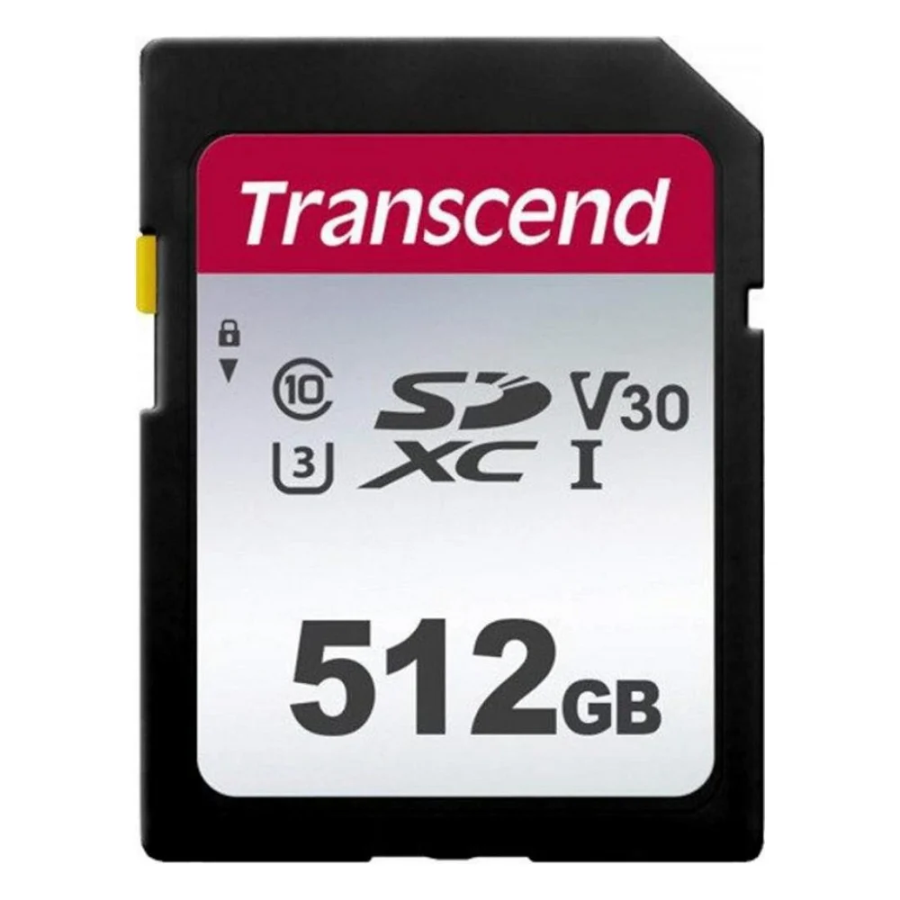 Карта пам'яті Transcend 512GB SDXC class 10 UHS-I (TS512GSDC300S)