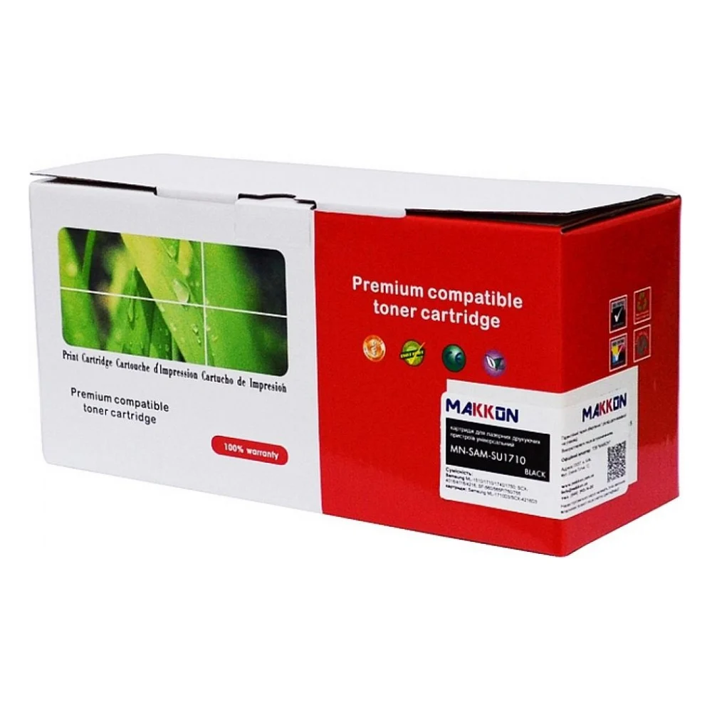 Картридж Samsung ML-1710D3, Black, ML-1510/1710/1740/1745/1750, 3000 стор, Makkon (MN-SAM-SU1710)