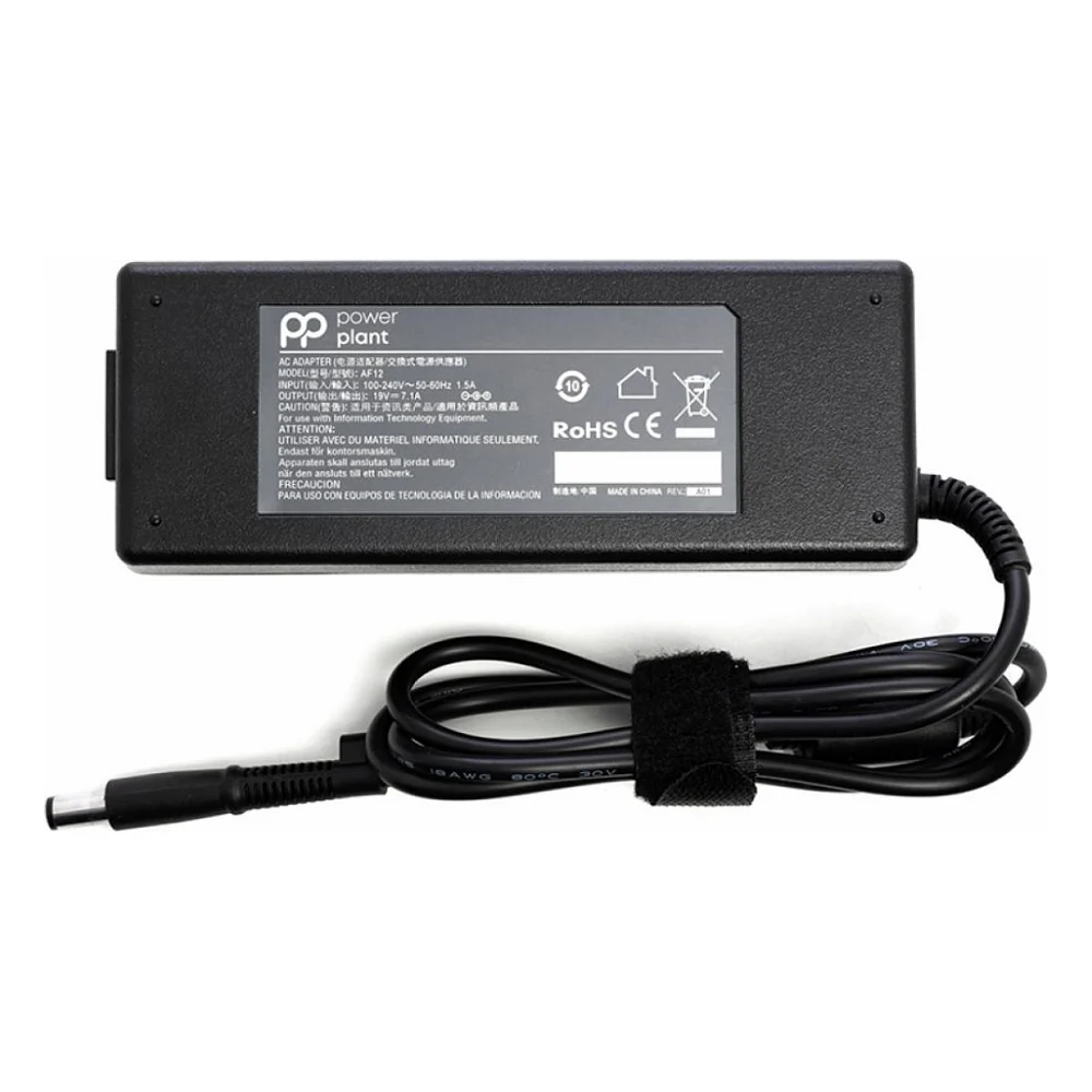 Блок живлення до ноутбуку PowerPlant HP 220V, 19V 135W 7.1A (7.4*5.0) (HP135F7450)