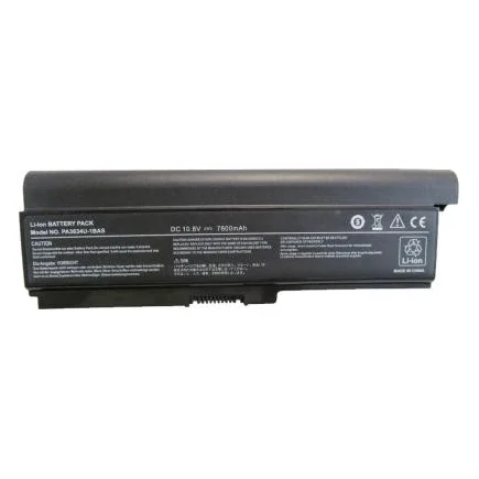 Акумулятор до ноутбука AlSoft Toshiba PA3636U 7800mAh 9cell 10.8V Li-ion (A41221)