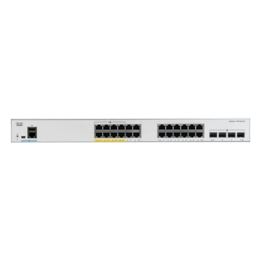 Комутатор мережевий Cisco C1000-24T-4G-L