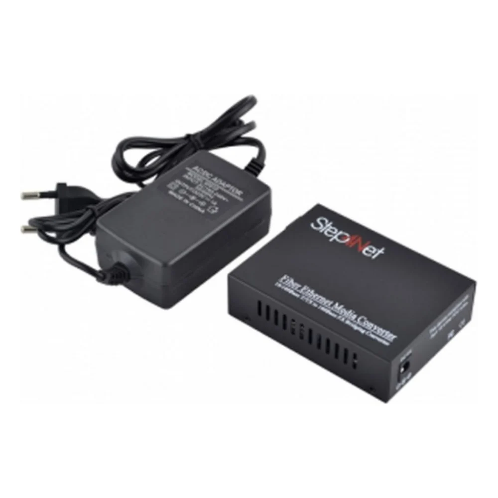 Медіаконвертер 10/100Base-TX to 100Base-FX 1550T/1310R, SM, SC/PC, 20 км Step4Net (MC-A-0,1-1SM-1550nm-20) — фото 2