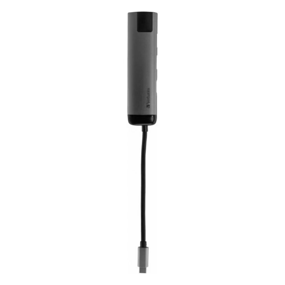 Концентратор Verbatim USB-C to U3.1G1/U3.0x2/HDMI/RJ45 (49141)