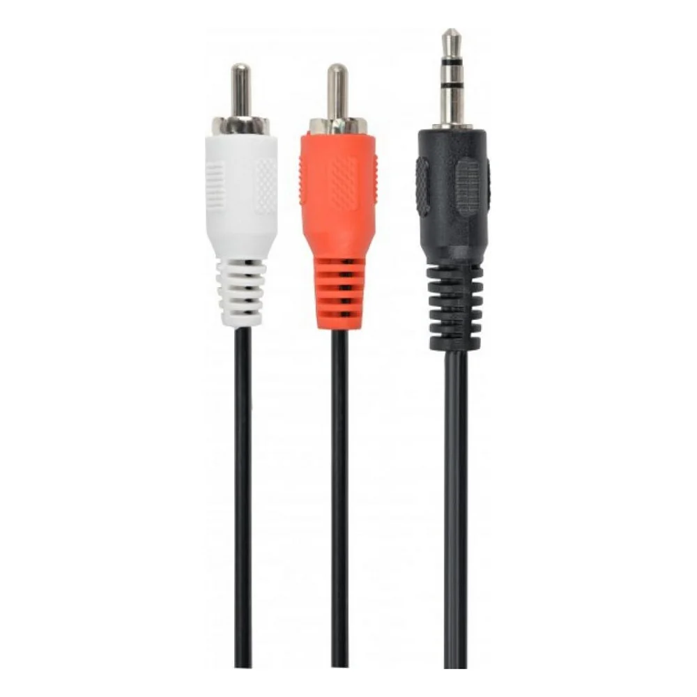 Кабель мультимедійний Jack 3.5mm папа/2RCA папа Cablexpert (CCA-458-15M)