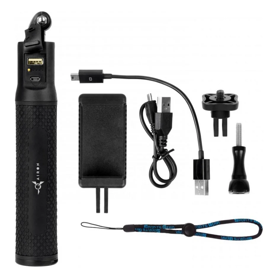 Аксесуар до екшн-камер AirOn Monopod Power Bank AIRON AC120 для екшн-камер (69477915500010) — фото 4