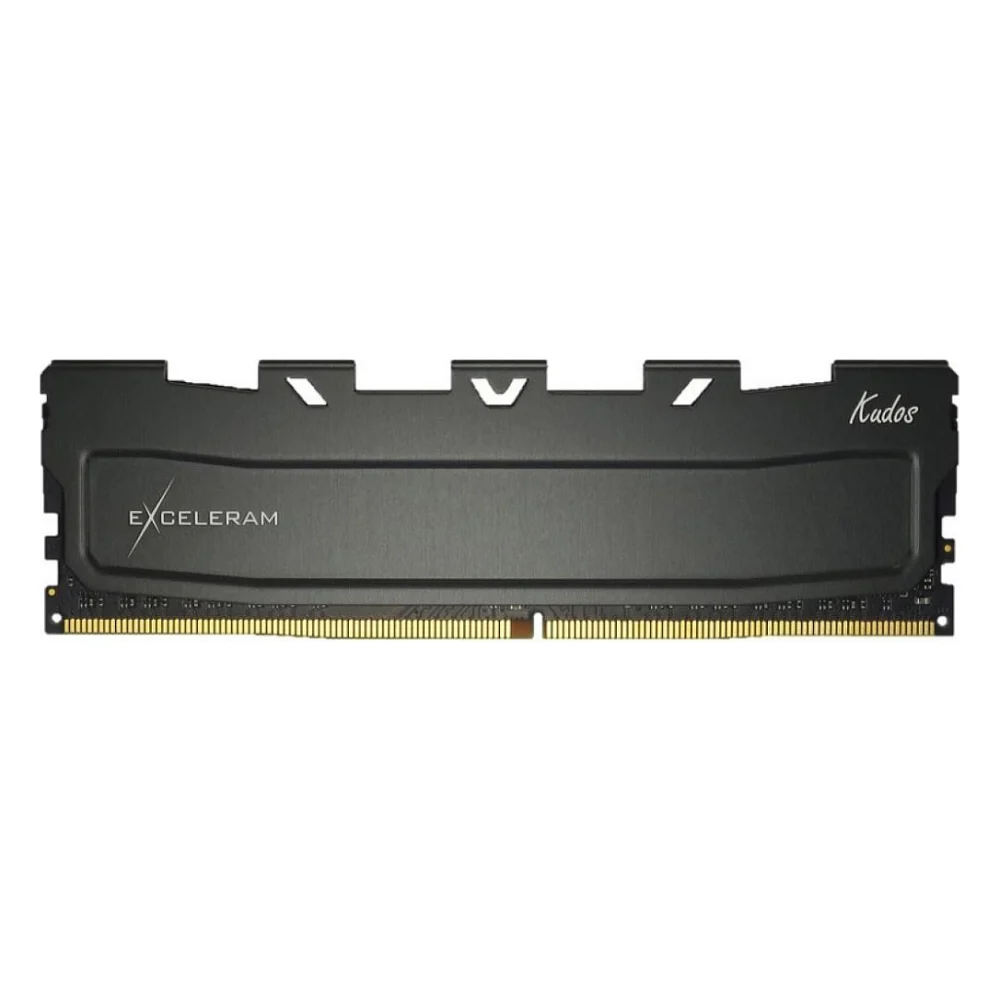 Модуль пам'яті для комп'ютера DDR4 32GB (2x16GB) 3200 MHz Black Kudos eXceleram (EKBLACK4323216CD) — фото 2