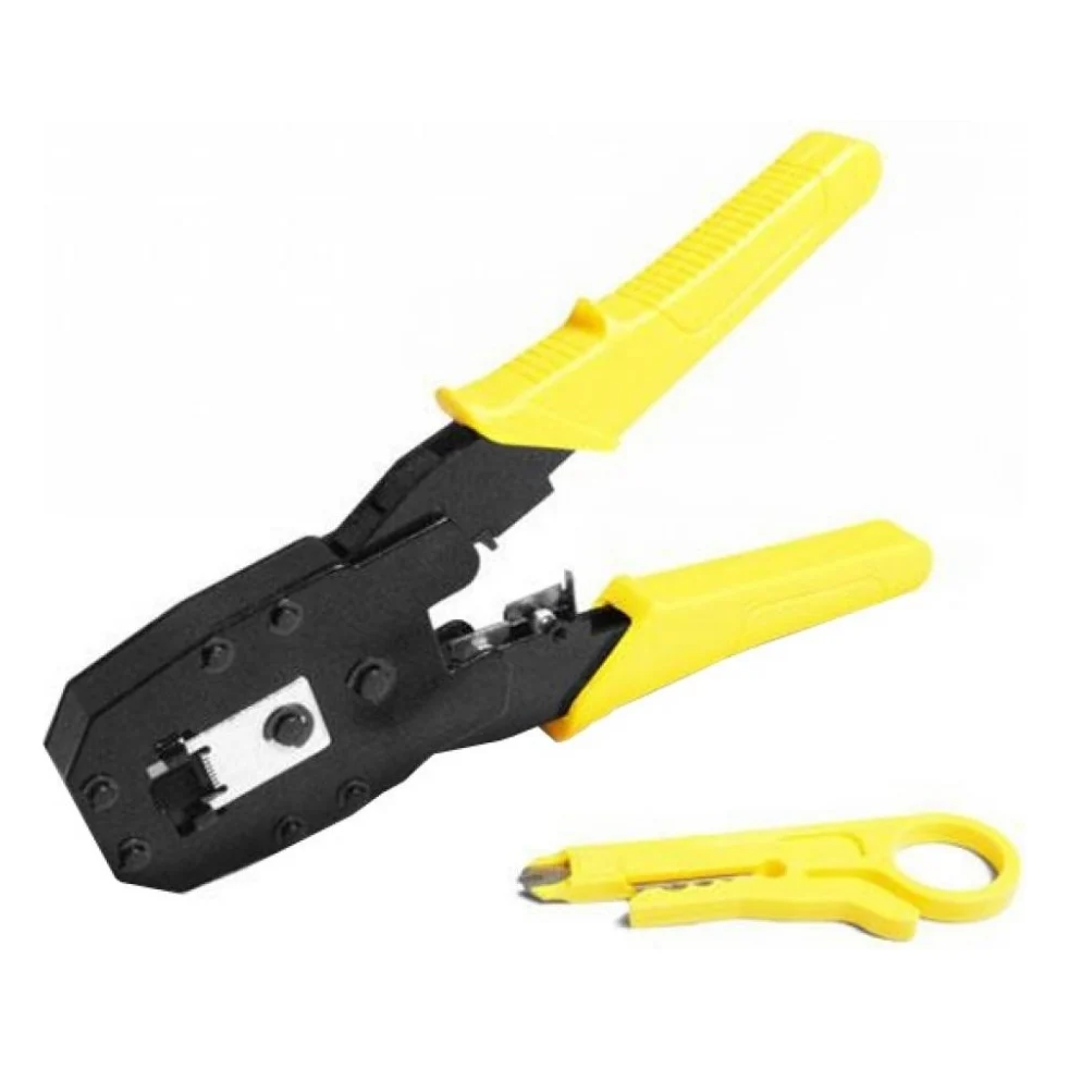 Інструмент Merlion RJ-45 (8P8C), RJ-12/11 (6P6C), Yellow (MLT-2 (HT-316))