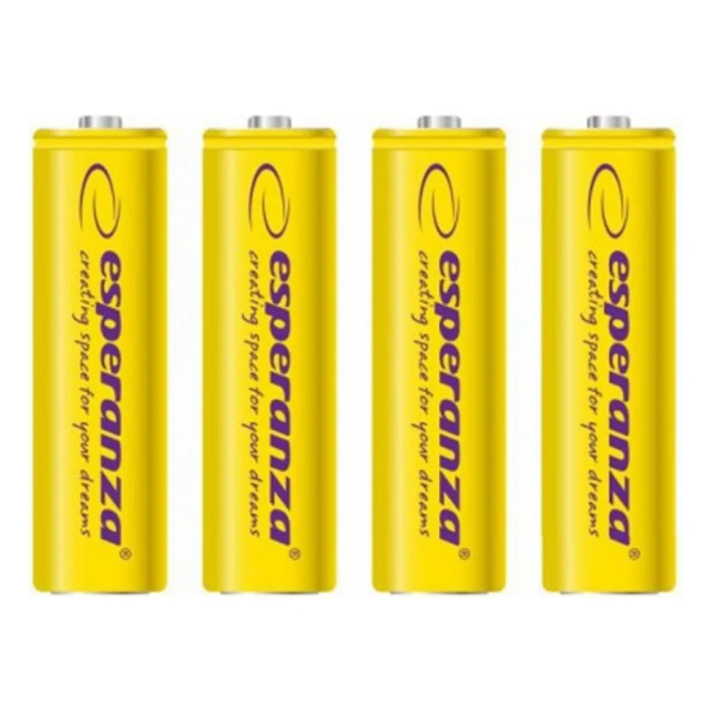 Акумулятор Esperanza AA 2000mAh Ni-MH * 4 yellow (EZA104Y)