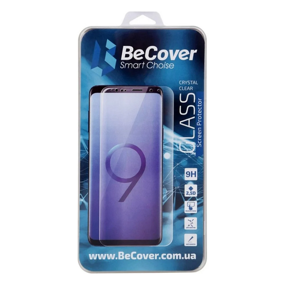 Скло захисне BeCover Xiaomi Redmi Note 9 / 10X Crystal Clear Glass (705141) — фото 2