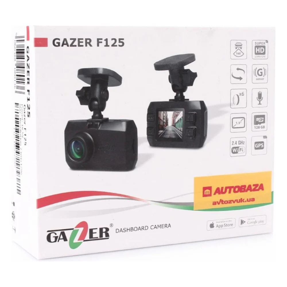 Відеореєстратор Gazer F125 (3694553) — фото 6