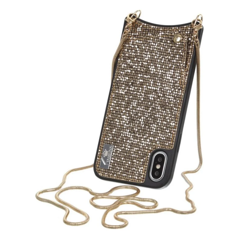 Чохол до моб. телефона BeCover Glitter Wallet Apple iPhone X/Xs Gold (703618) (703618) — фото 2