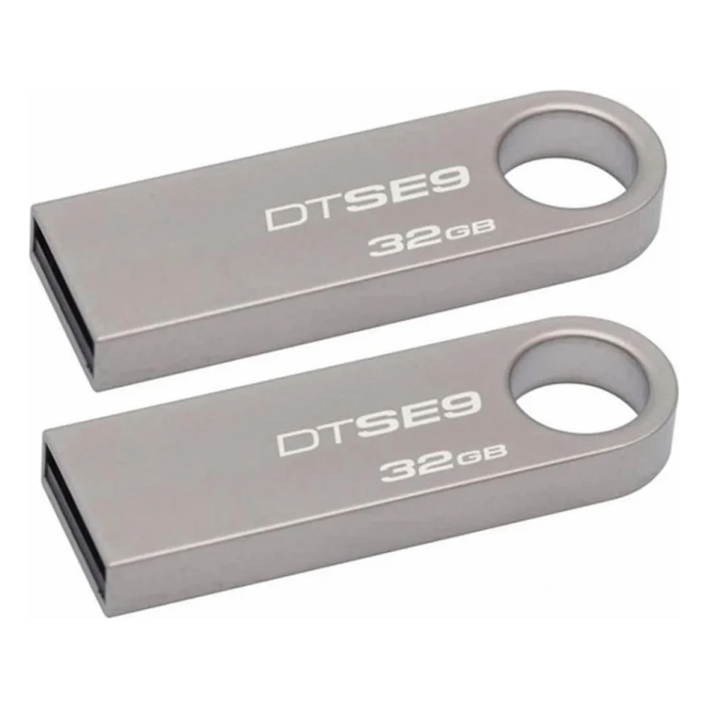 USB флеш накопичувач Kingston 2x32GB DataTraveler SE9 USB 2.0 (DTSE9H/32GB-2P) — фото 2