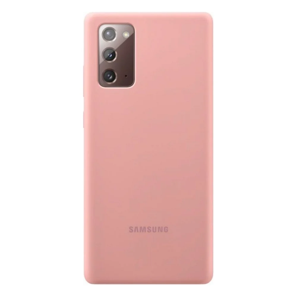 Чохол до моб. телефона Samsung Silicone Cover Galaxy Note 20 (N980) Copper Brown (EF-PN980TAEGRU)