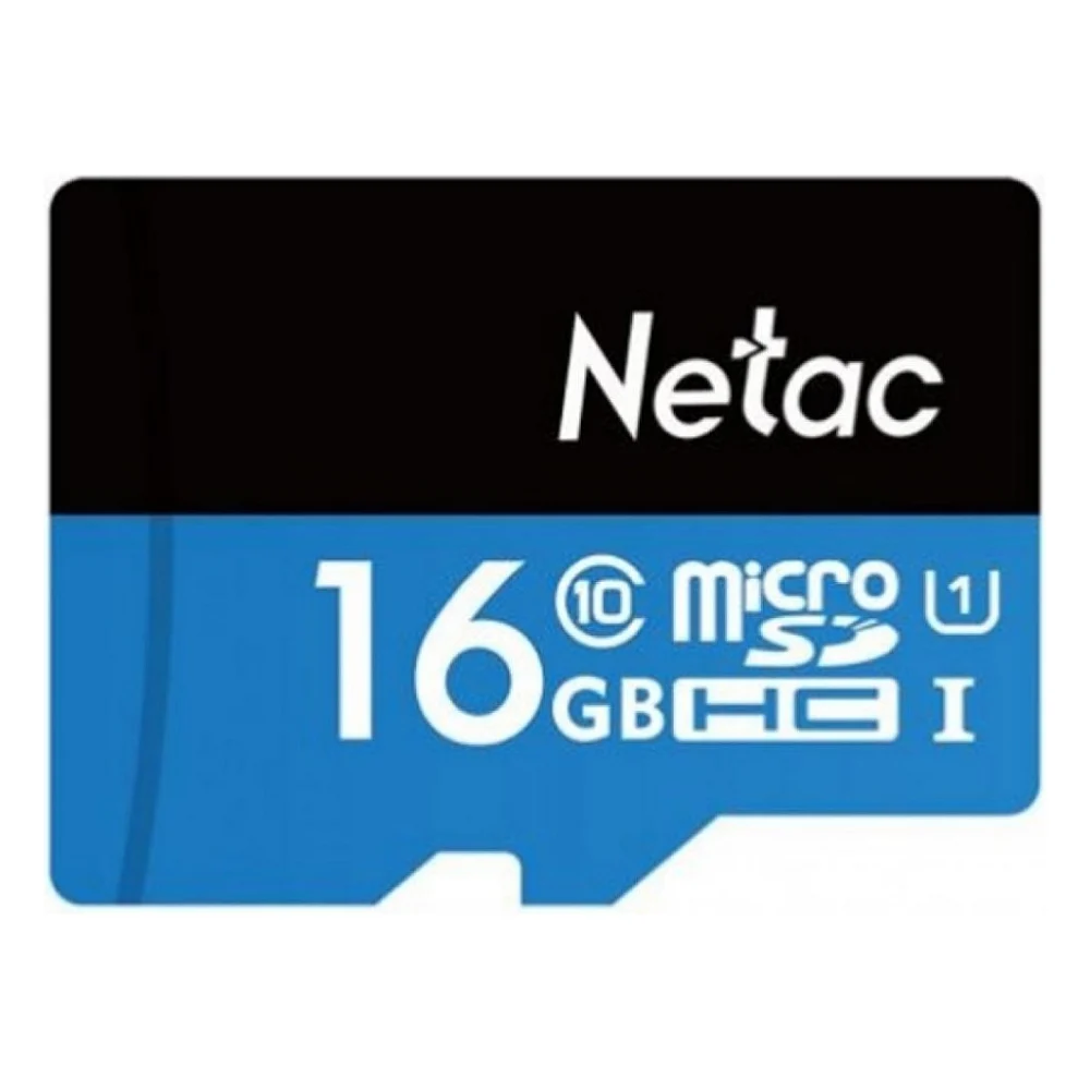 Карта пам'яті Netac 16GB microSD class 10 (NT02P500STN-016G-S)