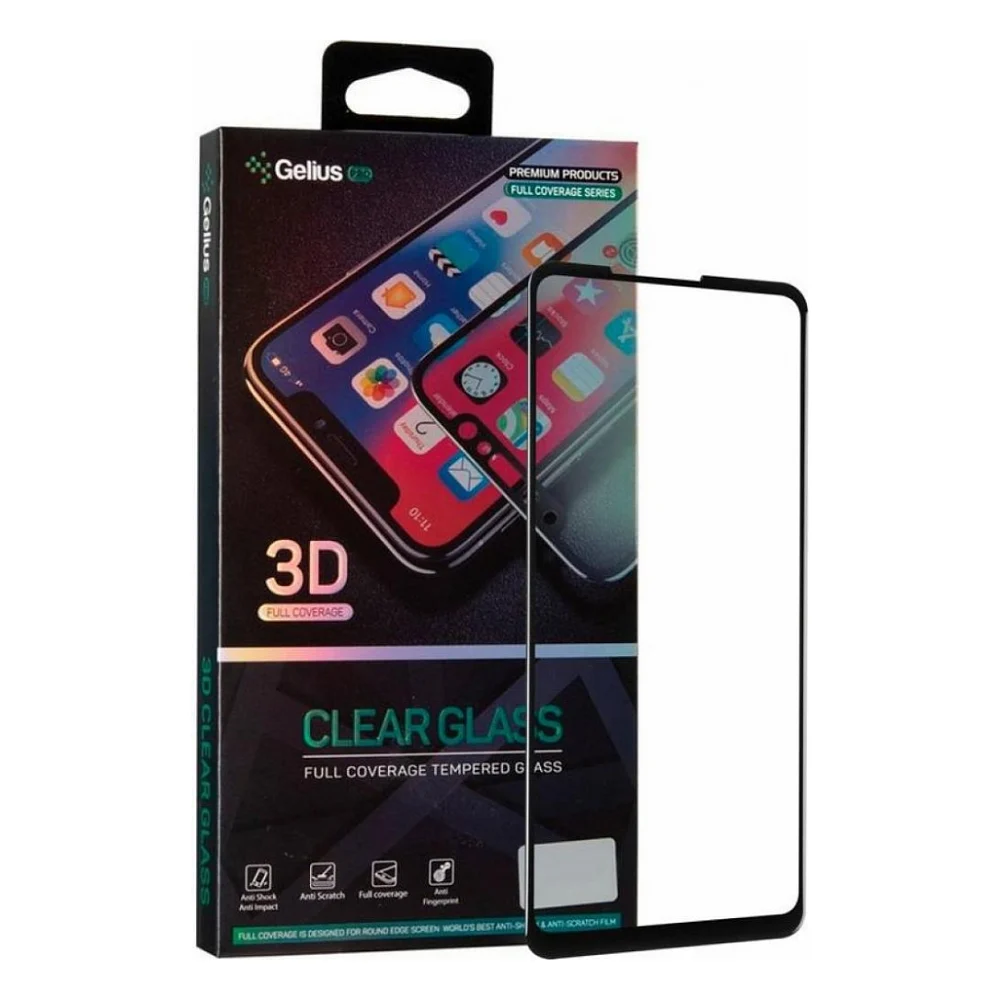 Скло захисне Gelius Pro 3D for Samsung A217 (A21s) Black (00000080142)