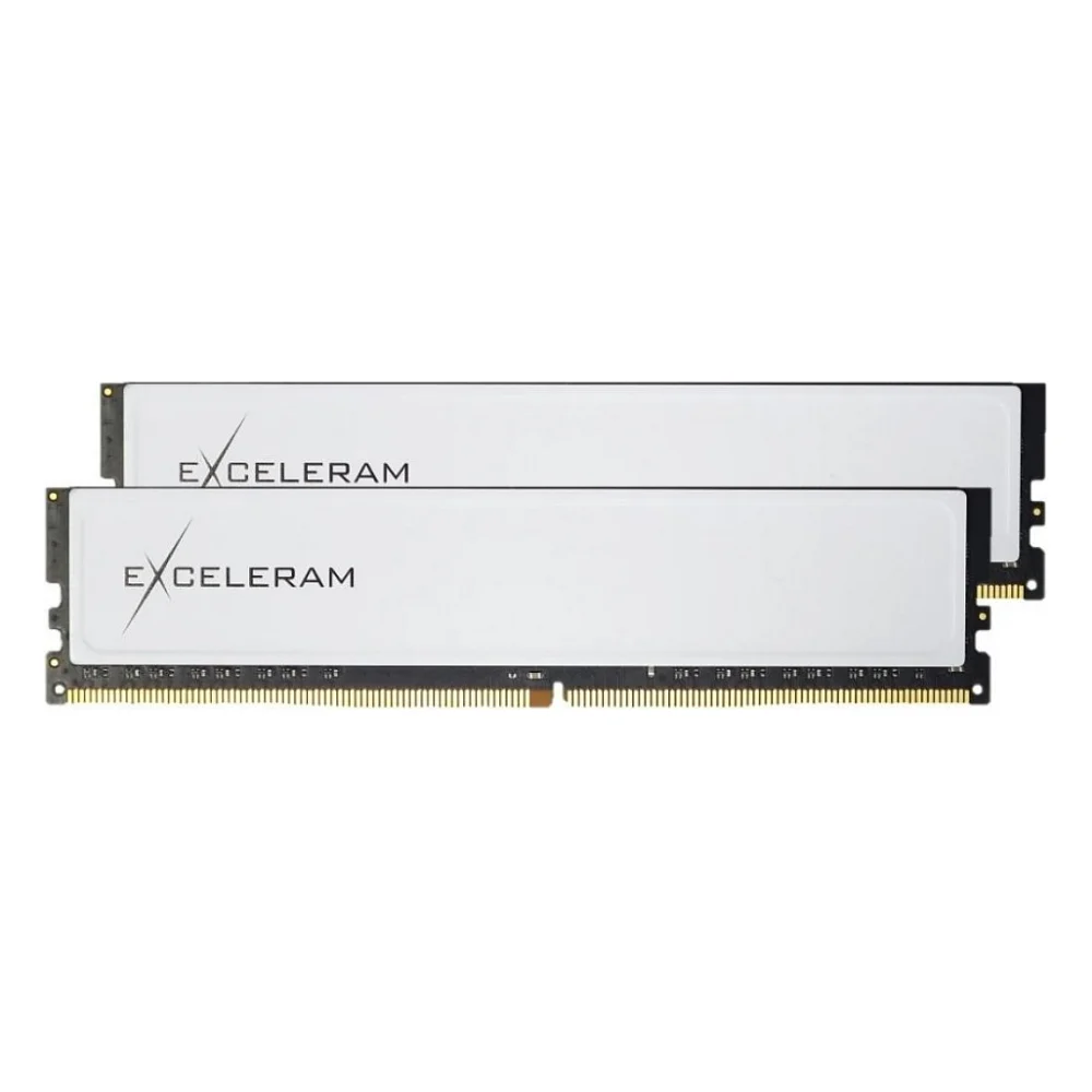 Модуль пам'яті для комп'ютера DDR4 16GB (2x8GB) 3200 MHz Black&White eXceleram (EBW4163216AD)
