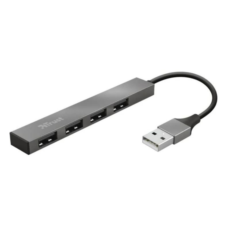 Концентратор Trust Halyx Aluminium 4-Port Mini USB Hub (23786_TRUST)