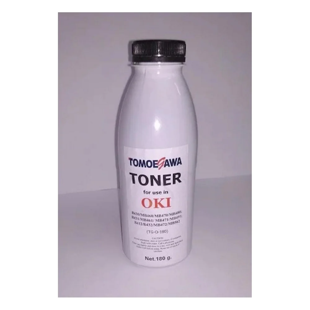 Тонер OKI B430/MB460/MB470/MB480; B431/MB461, 180г Tomoegawa (TG-O-180)