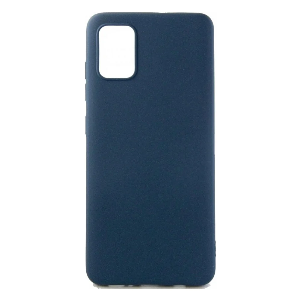 Чохол до моб. телефона Dengos Carbon Samsung Galaxy A51, blue (DG-TPU-CRBN-50) (DG-TPU-CRBN-50)