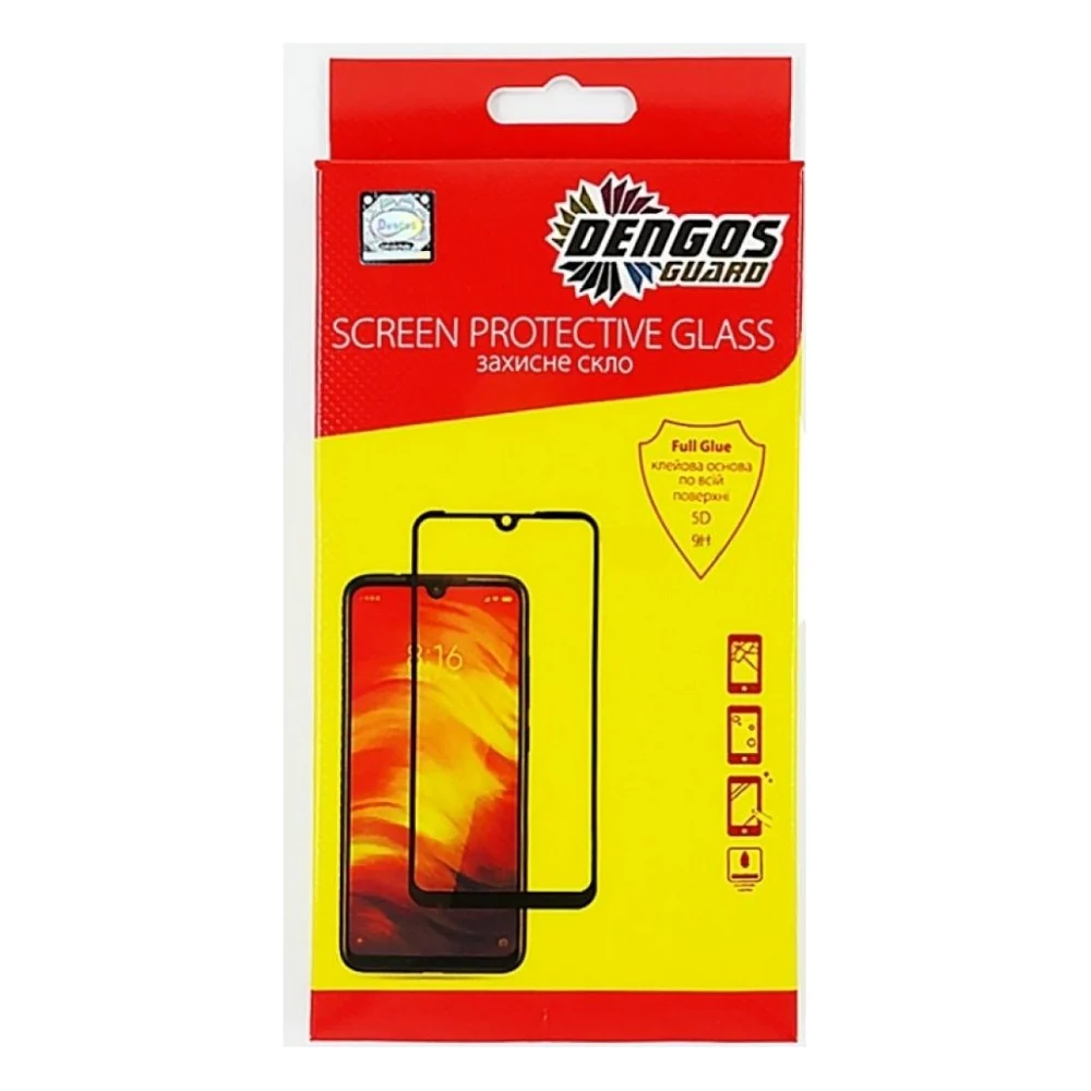 Скло захисне Dengos Full Glue Huawei P40 (TGFG-119) (TGFG-119)
