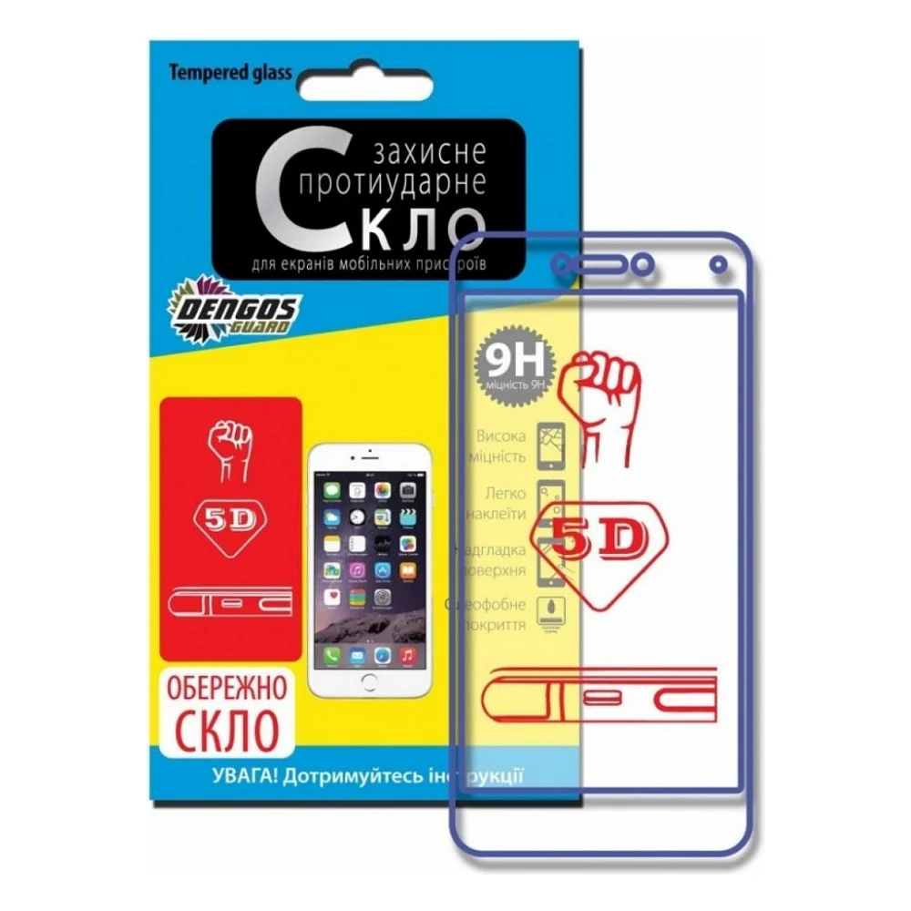 Скло захисне Dengos 5D iPhone SE 2020 (TGR-56) (TGR-56)
