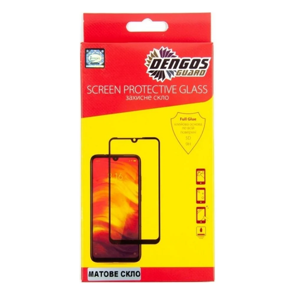 Скло захисне Dengos Full Glue Matte Xiaomi Redmi Note 8 (TGFG-MATT-09) (TGFG-MATT-09)