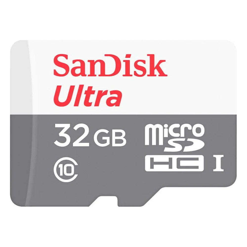 Карта пам'яті SanDisk 32GB microSD class 10 Ultra Light (SDSQUNR-032G-GN3MN)