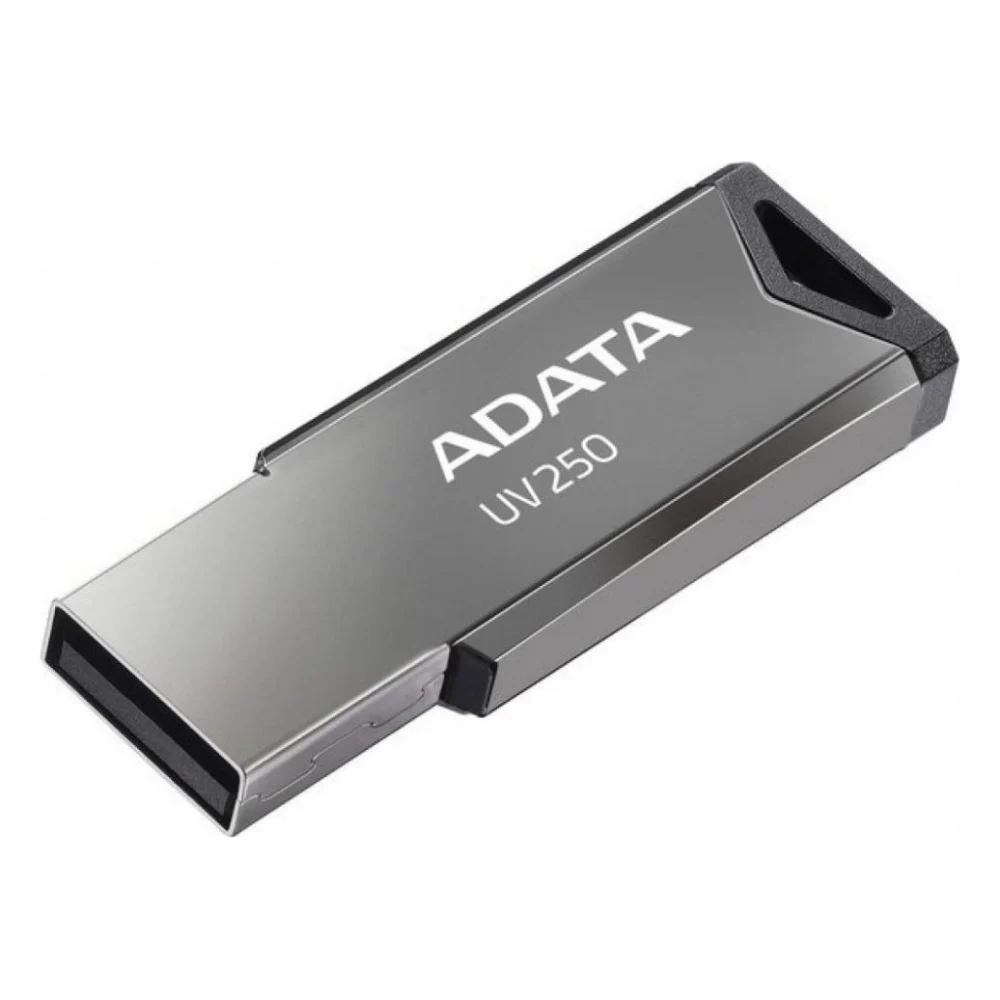 USB флеш накопичувач ADATA 32GB UV250 Metal Black USB 2.0 (AUV250-32G-RBK) — фото 2