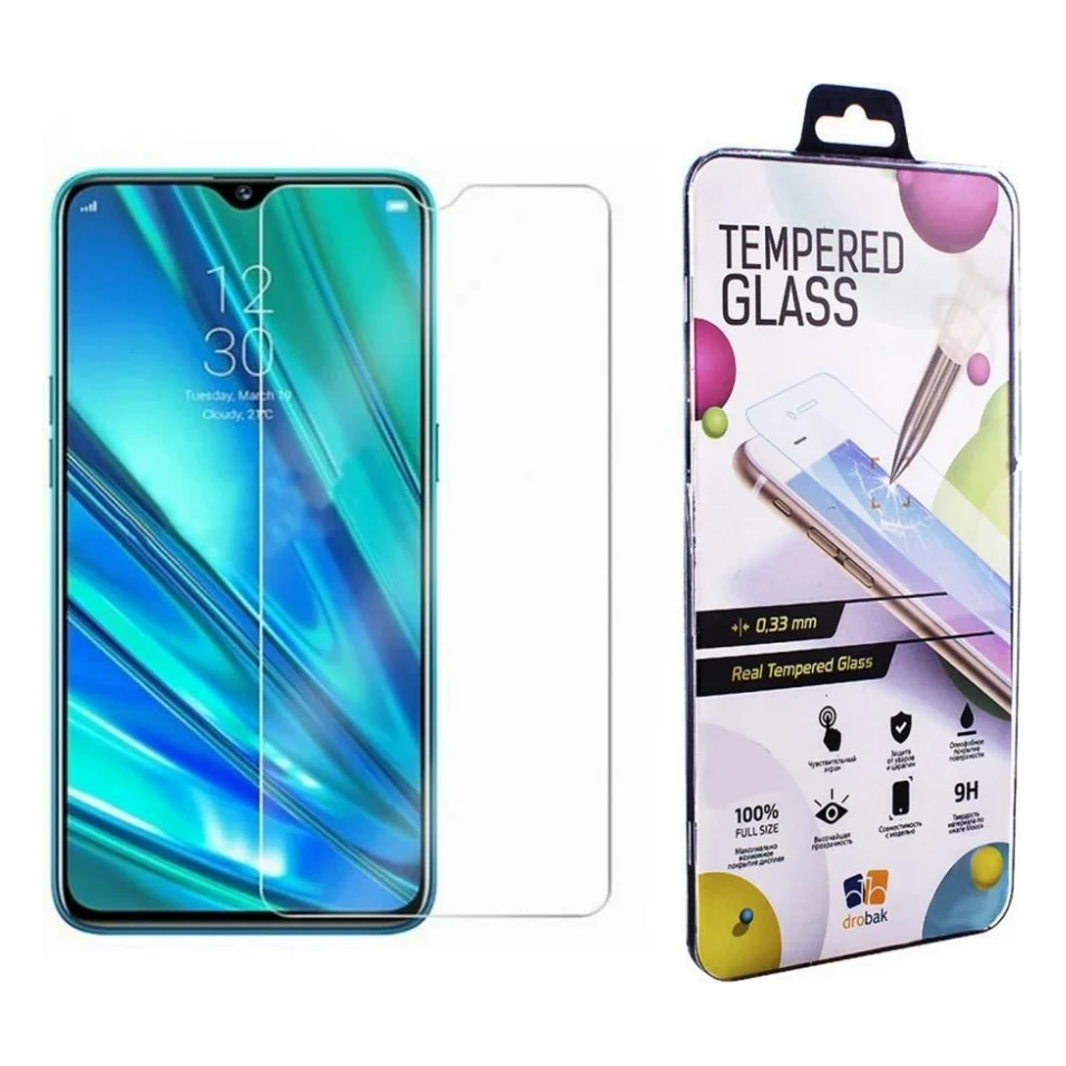 Скло захисне Drobak Realme X2 Pro Tempered glass (222244) (222244)