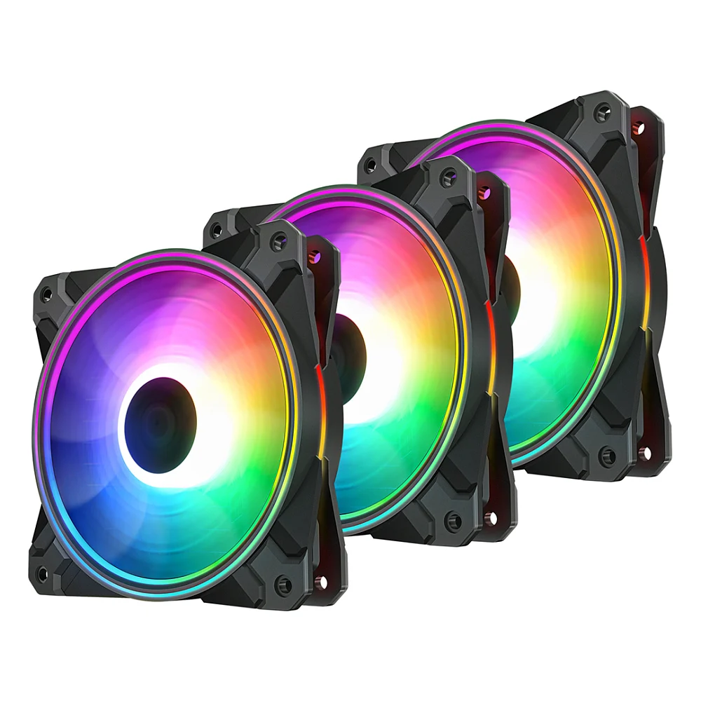 Комплект кулерів для корпусу Deepcool CF120 PLUS (DP-F12-AR-CF120P-3P)