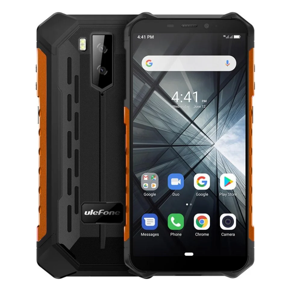 Мобільний телефон Ulefone Armor X3 2/32GB Black Orange (6937748733409)