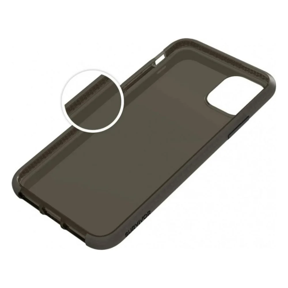 Чохол до моб. телефона Griffin Survivor Clear for Apple iPhone 11 Pro Max - Black (GIP-026-BLK) — фото 2