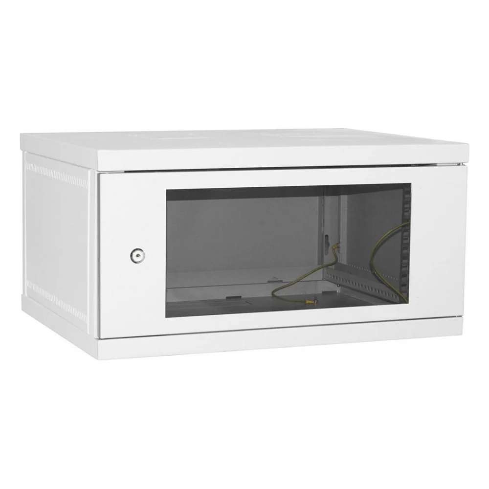 Шафа настінна Ipcom 6U, 600*450, СН-6U-06-04-ДС-1-7035 (Тцб-0008769)