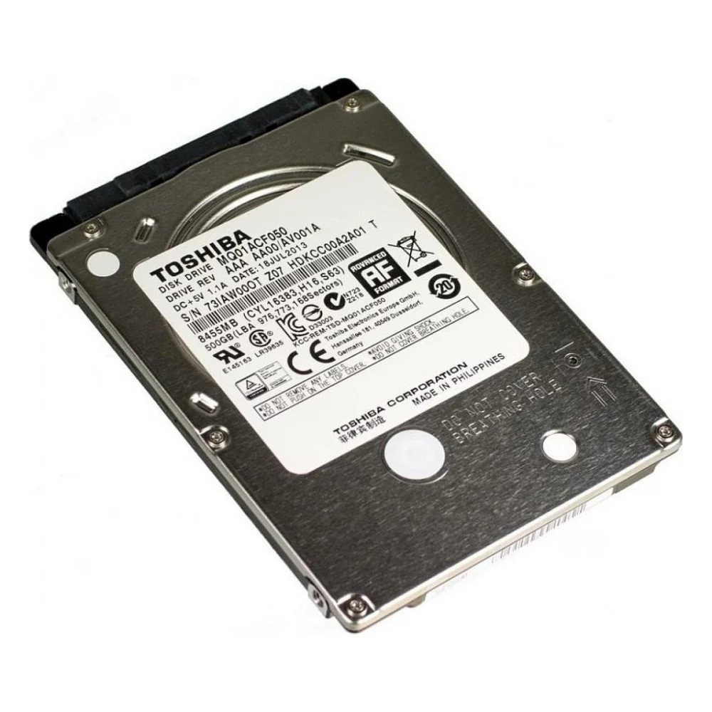 Жорсткий диск для ноутбука 2.5" 500GB Toshiba (MQ01ACF050) FR