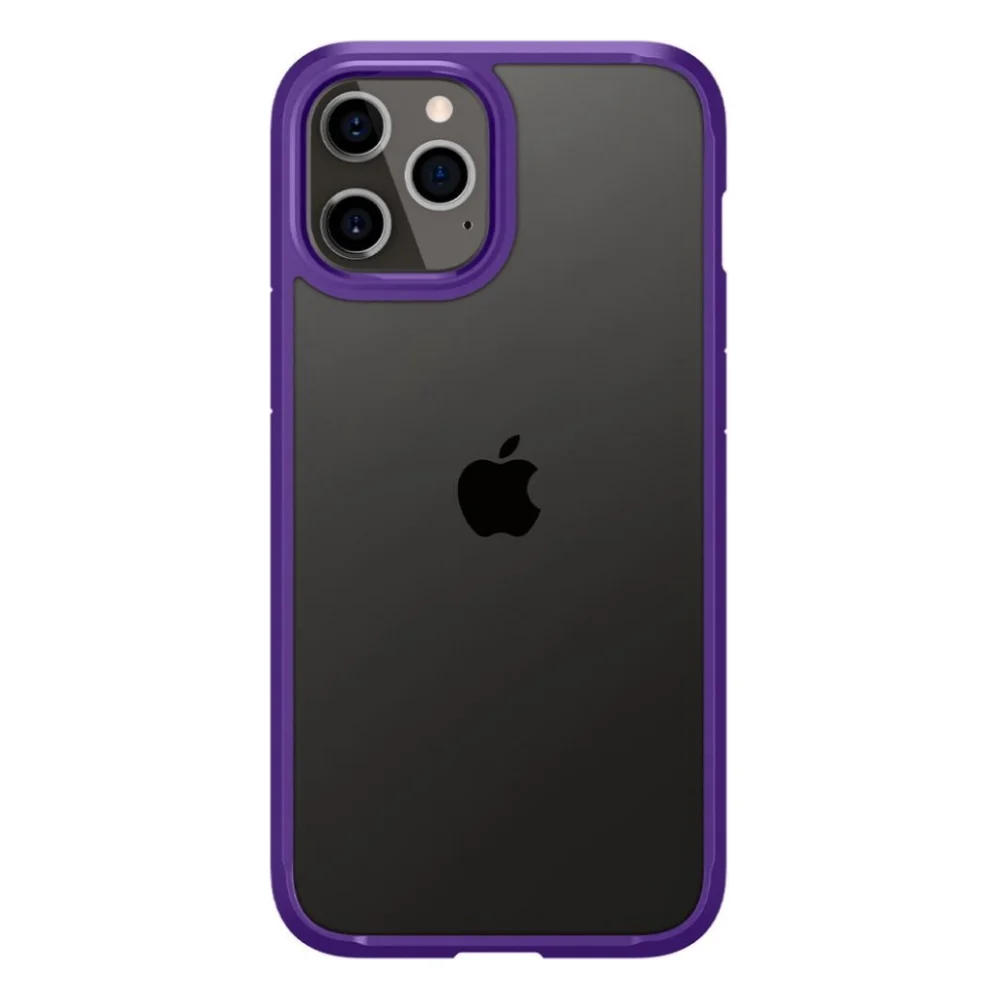 Чохол до моб. телефона Spigen iPhone 12 Crystal Hybrid, Hydrangea Purple (ACS01478)