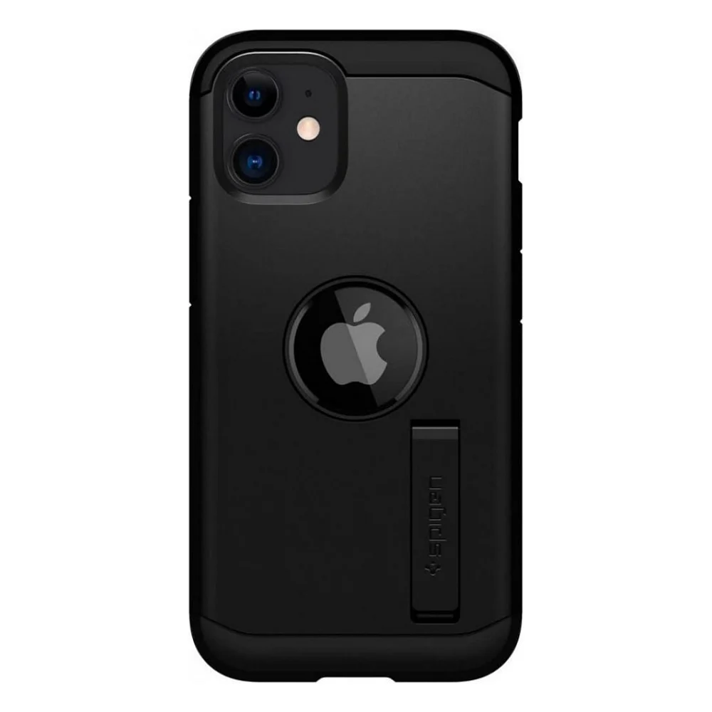 Чохол до моб. телефона Spigen iPhone 12 mini Tough Armor, Black (ACS01753)