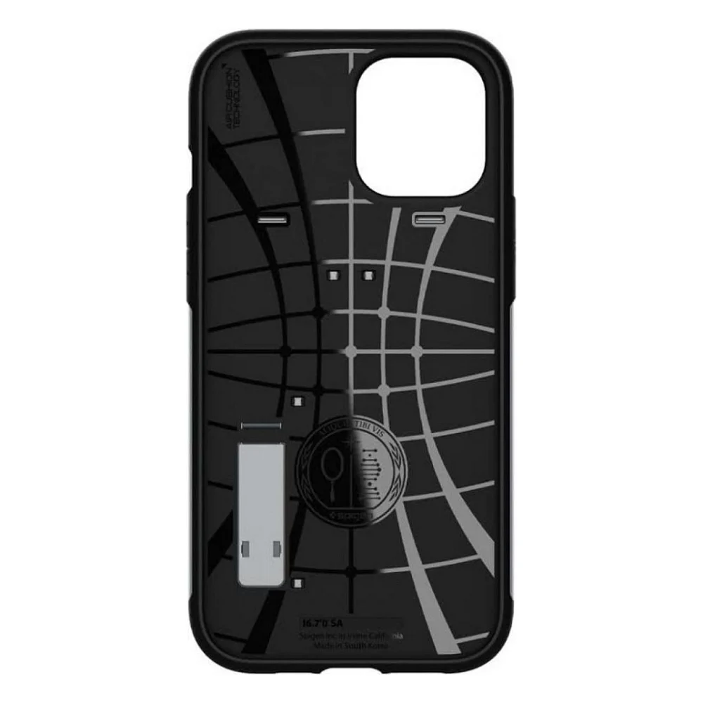 Чохол до моб. телефона Spigen iPhone 12 Pro Max Slim Armor, Satin Silver (ACS01482) — фото 2