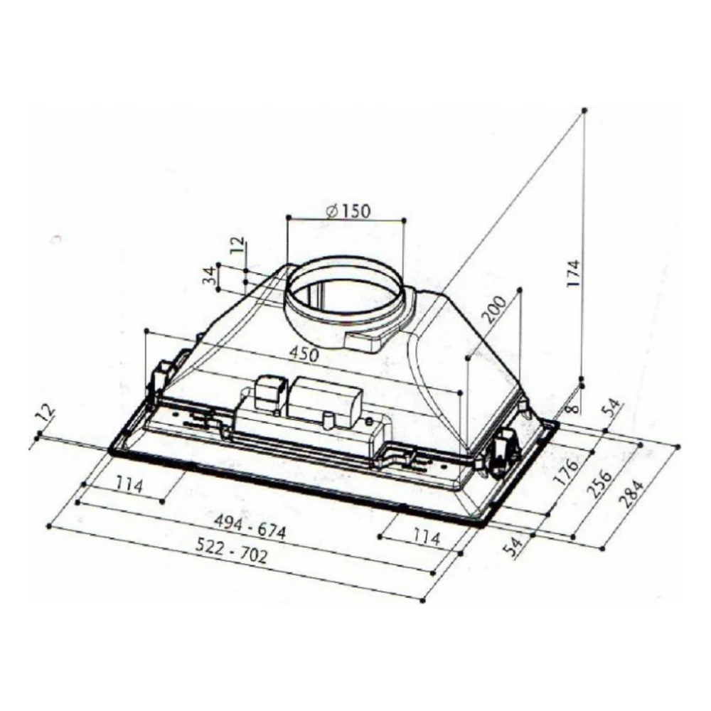 Витяжка кухонна Faber INKA SMART HC X A70 — фото 3