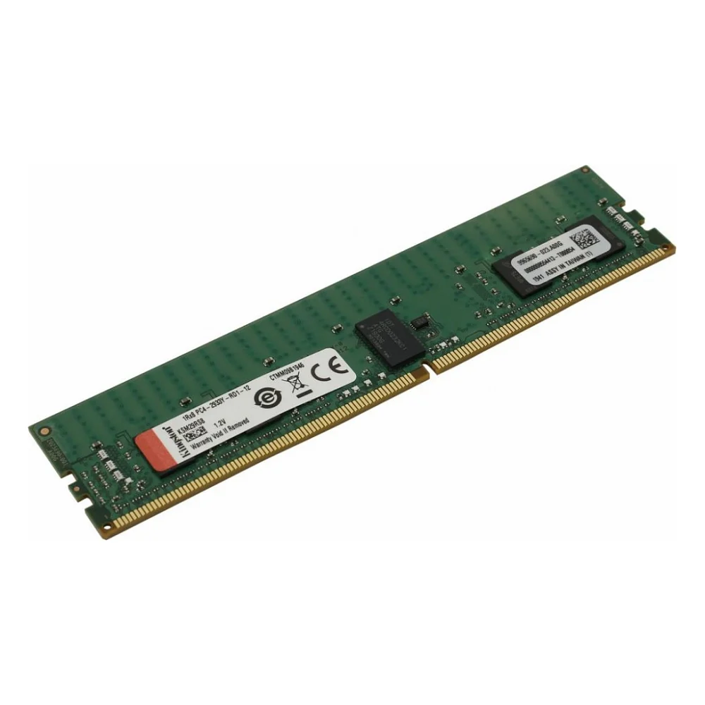Модуль пам'яті для сервера DDR4 16GB ECC RDIMM 2933MHz 1Rx8 1.2V CL21 Kingston (KSM29RS8/16MER)