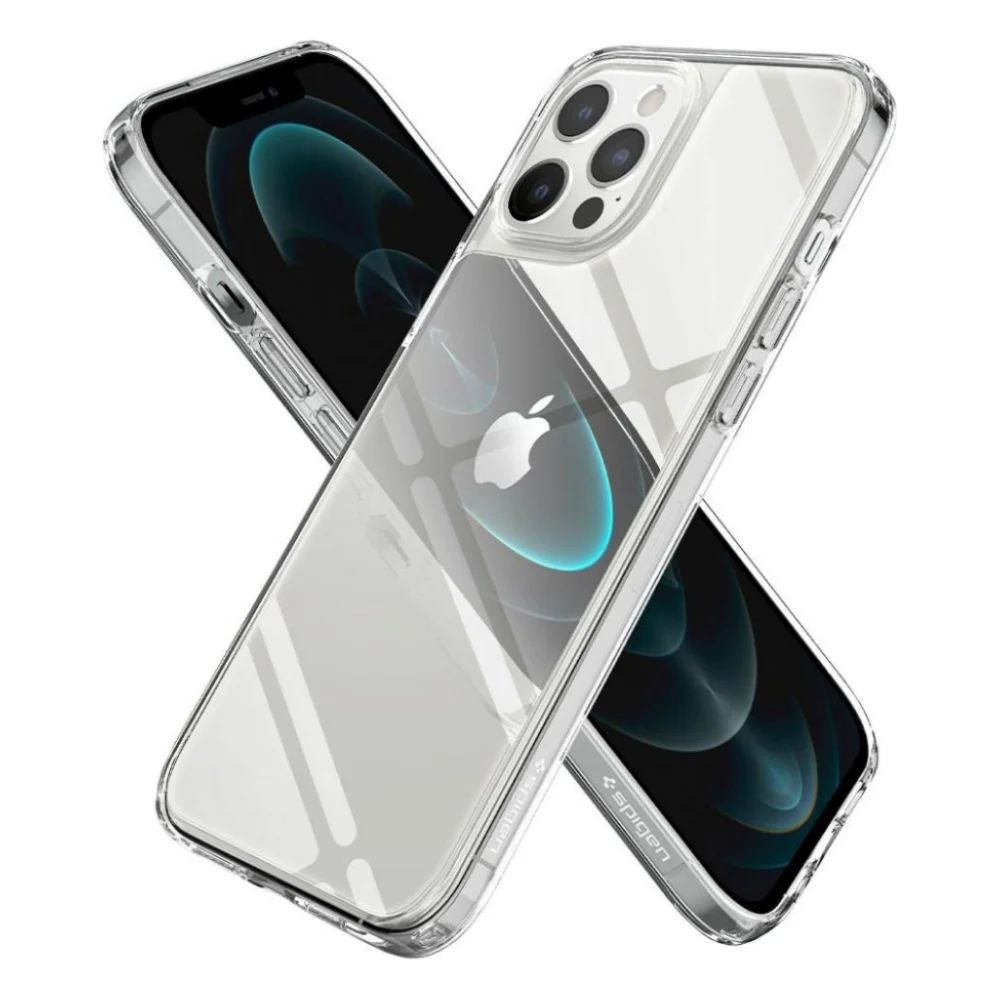 Чохол до моб. телефона Spigen iPhone 12 Pro Max Quartz Hybrid, Crystal Clear (ACS01621) — фото 8