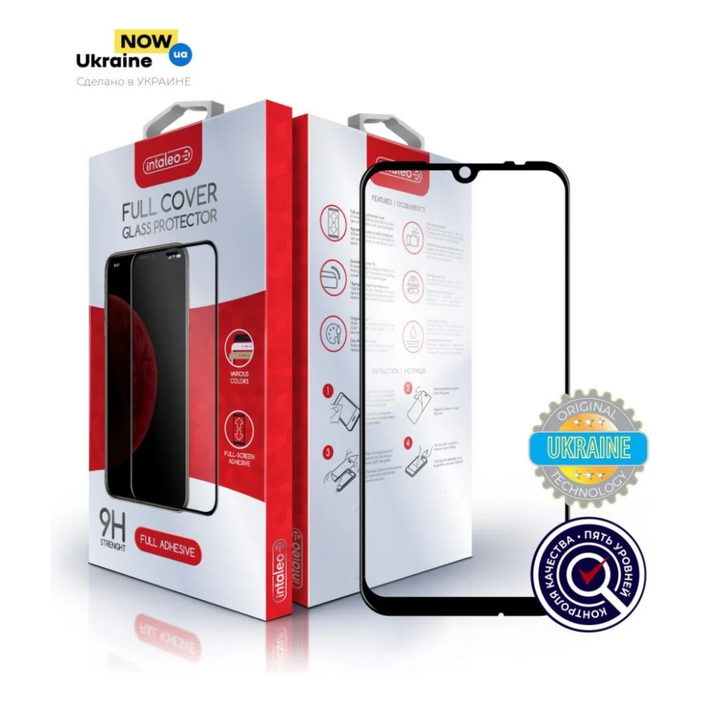 Скло захисне Intaleo Full Glue Xiaomi Redmi Note 7 (1283126491009)