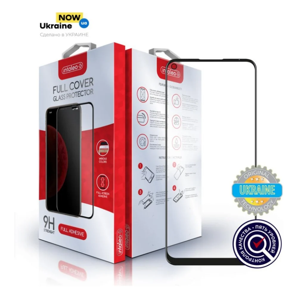 Скло захисне Intaleo Full Glue ZTE Blade V2020 (1283126504648)