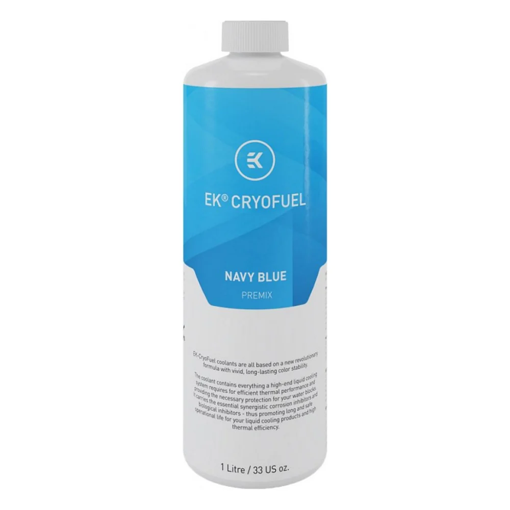 Охолоджуюча рідина Ekwb EK-CryoFuel Navy Blue (Premix 1000mL) (3831109813270)