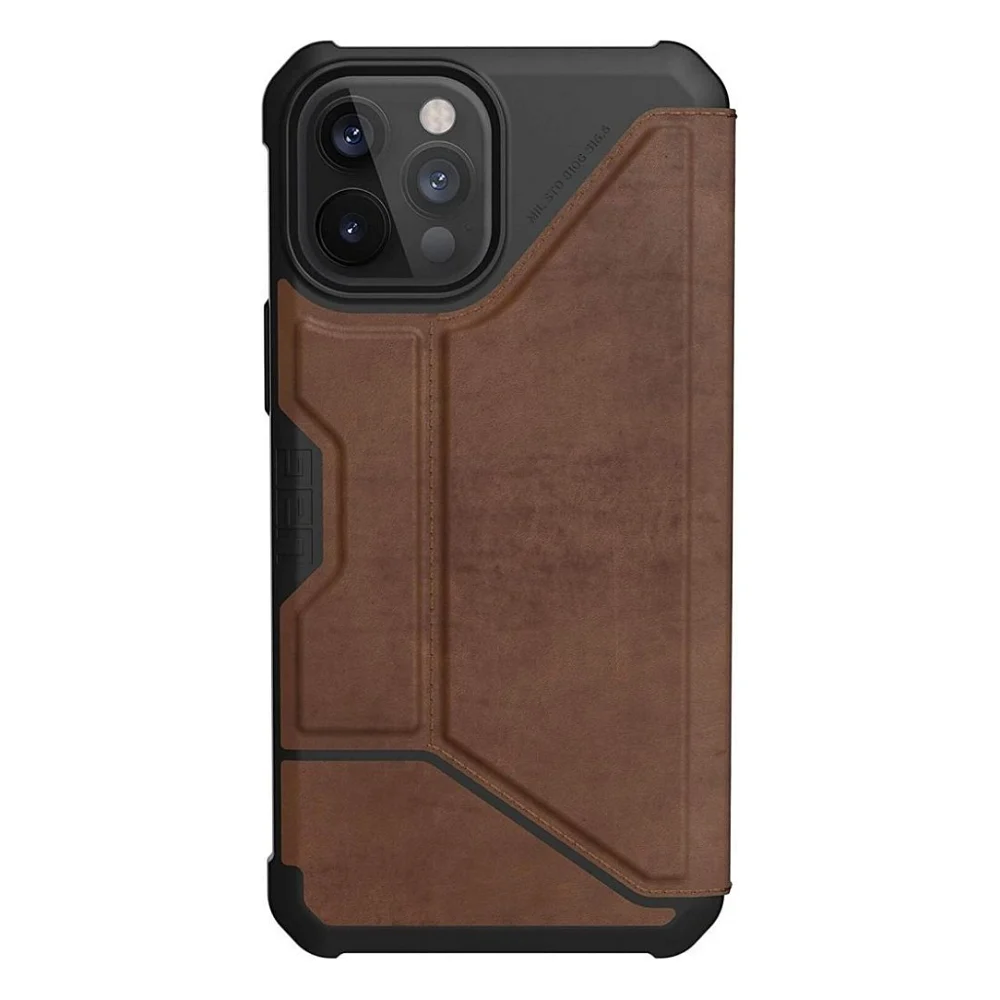 Чохол до моб. телефона Uag iPhone 12 Pro Max Metropolis, Leather Brown (112366118380)
